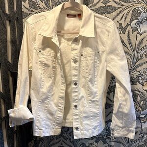 Nordstrom Cream Jean Jacket